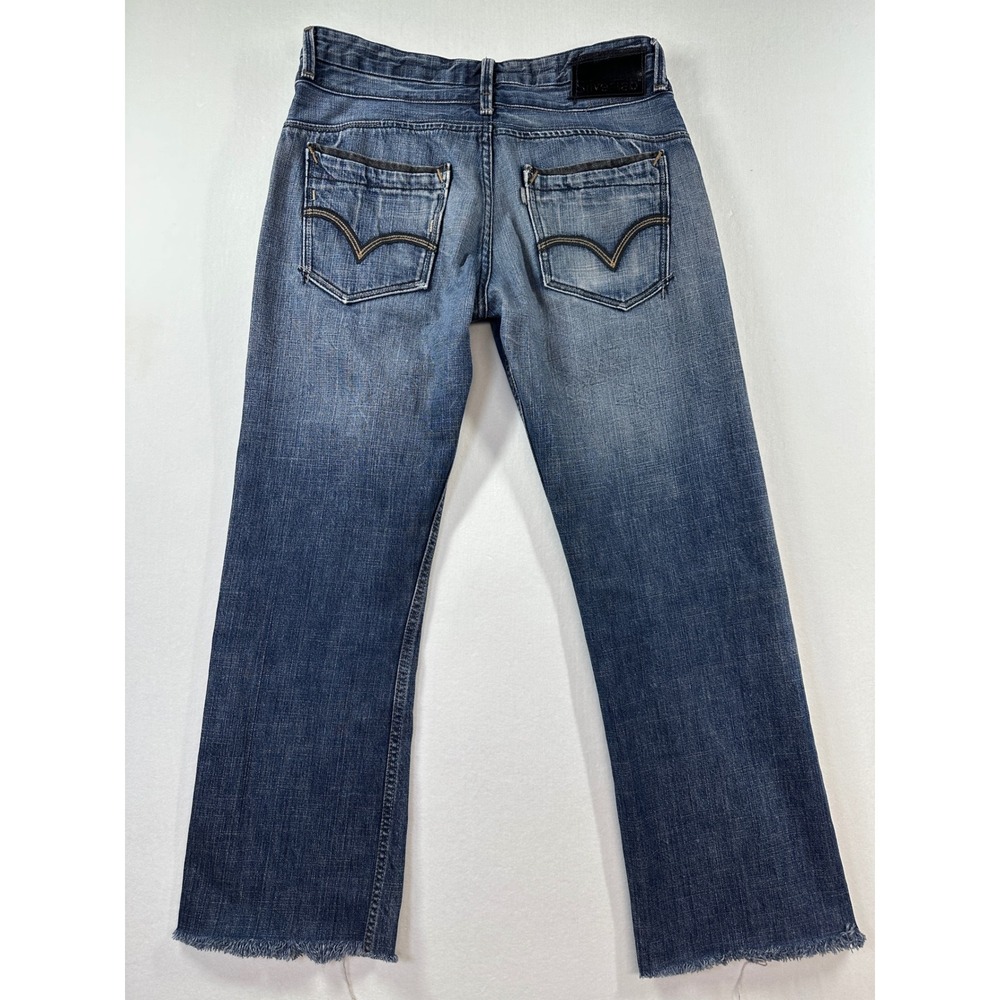 Vtg Levi's SilverTab Ltd Distressed Boot Jeans 32x34 (33x29) Frayed Grunge Y2K‎
